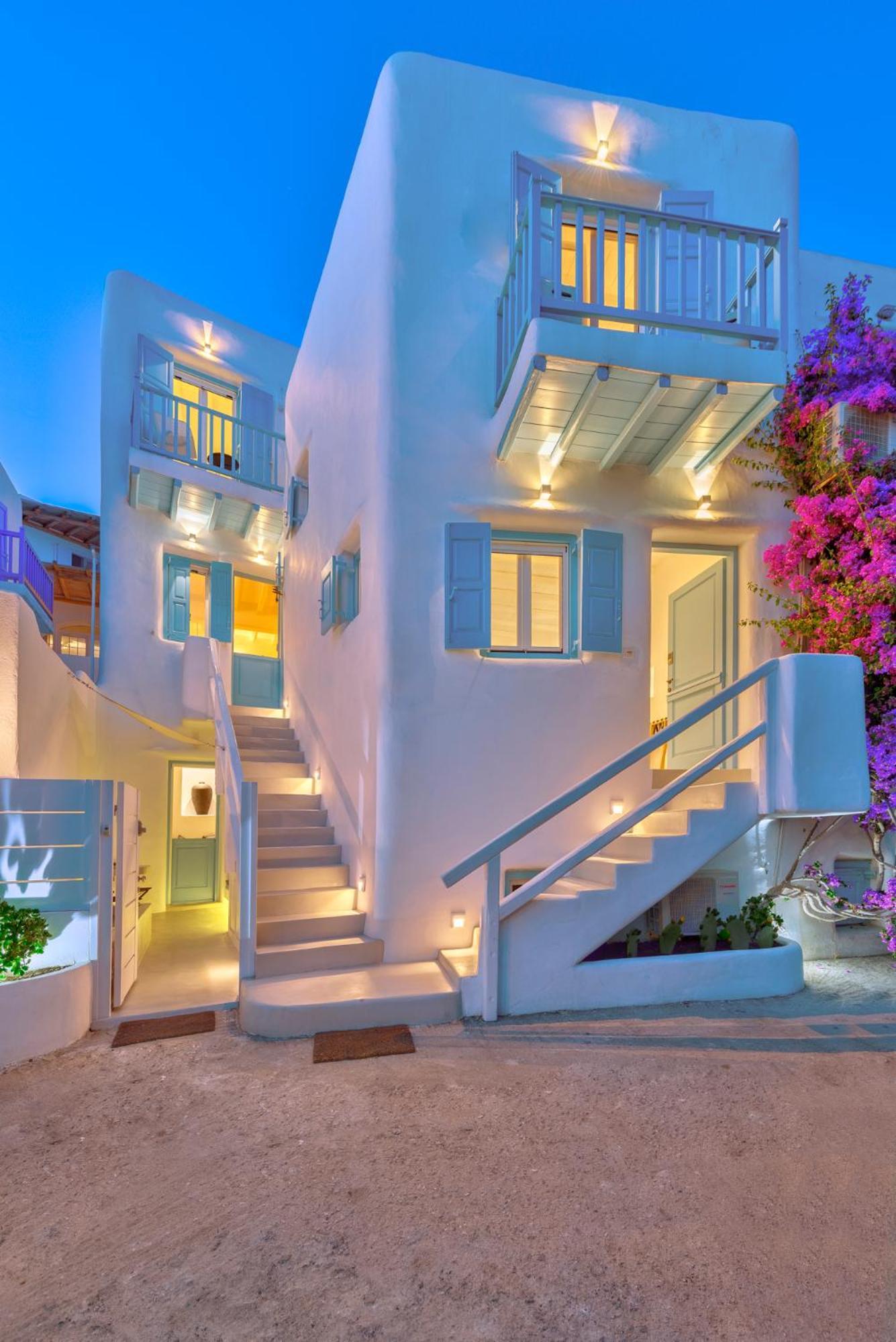 Mykonian Mews Luxury Suites Psarou  Luaran gambar