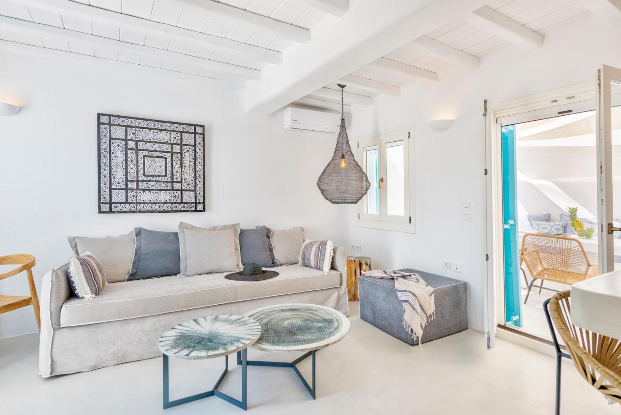 Mykonian Mews Luxury Suites Psarou  Luaran gambar