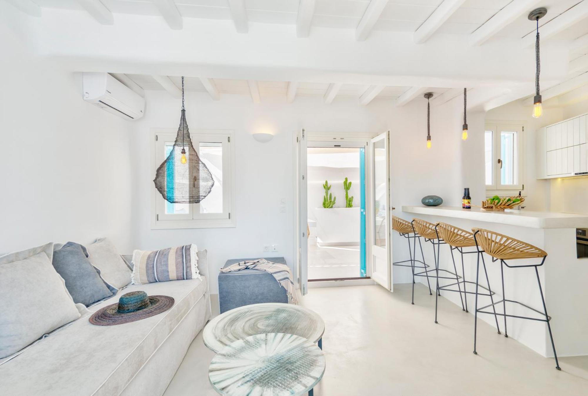 Mykonian Mews Luxury Suites Psarou  Luaran gambar