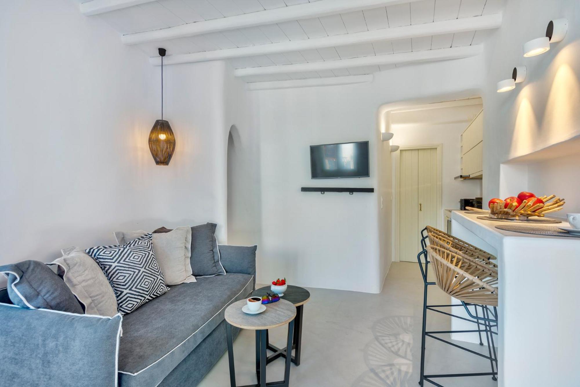 Mykonian Mews Luxury Suites Psarou  Luaran gambar