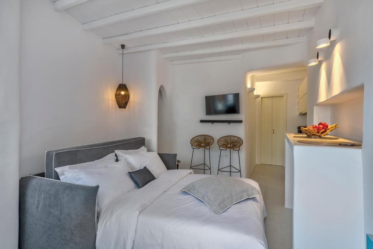 Mykonian Mews Luxury Suites Psarou  Luaran gambar